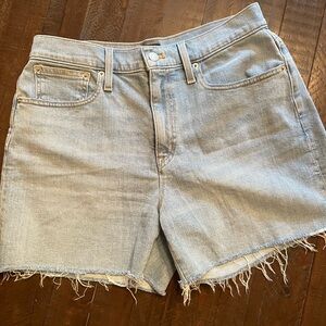 J. Crew Light Blue Jean Shorts Size 28/ 8